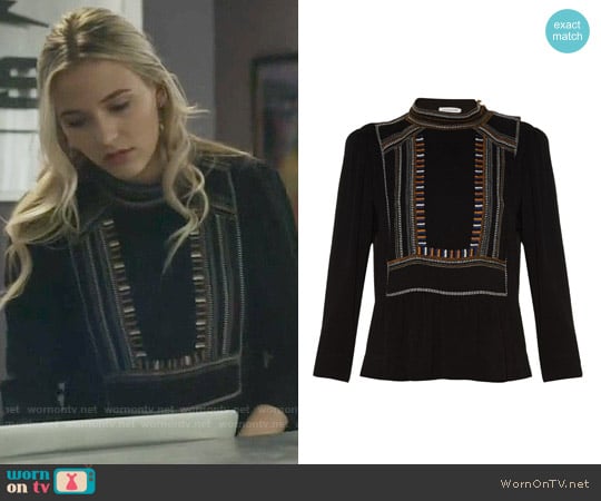 Isabel Marant Cerza Top worn by Maddie Jaymes (Lennon Stella) on Nashville