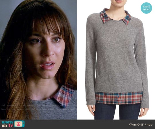 Joie Zaan F Sweater worn by Spencer Hastings (Troian Bellisario) on Pretty Little Liars