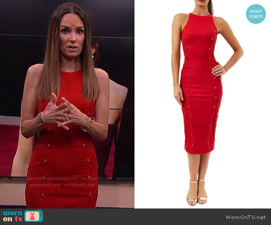 Kalayci Rena Dress worn by Catt Sadler on E! News