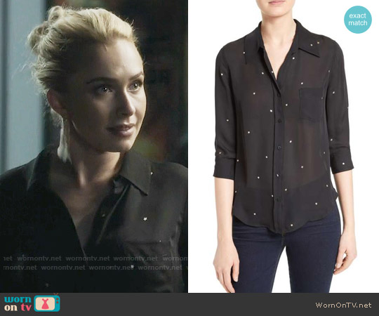 L'Agence Ryan Star Print Blouse worn by Juliette Barnes (Hayden Panettiere) on Nashville