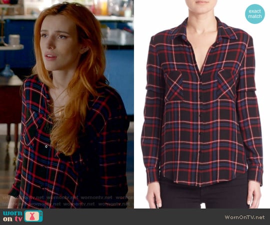 L'Agence Denise Blouse worn by Paige Townsen (Bella Thorne) on Famous in Love