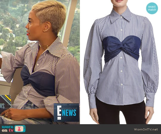 Petersyn Mia Top worn by Sibley Scoles on E! News