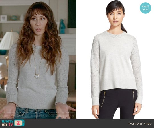 Rag & Bone Catherine Sweater worn by Spencer Hastings (Troian Bellisario) on Pretty Little Liars