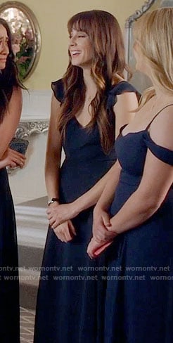 Spencer's bridesmaid dress on Pretty Little Liars