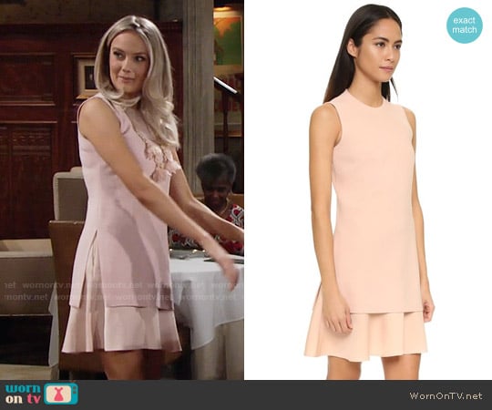 Theory Malkan Dress worn by Abby Newman (Melissa Ordway) on The Young and the Restless