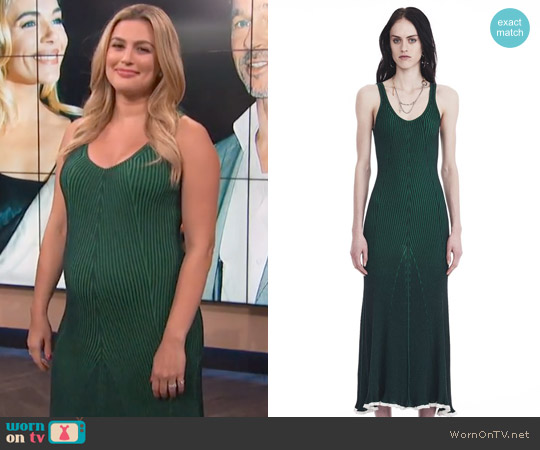 Sleeveless Ribbed Maxi Dress by Alexander Wang worn by Carissa Loethen Culiner on E! News