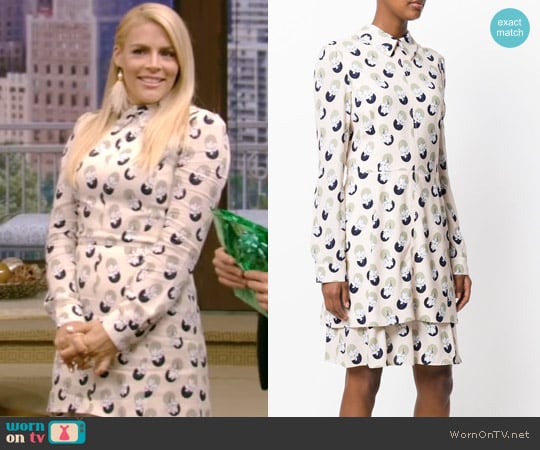 Floral Print Dress by Carven worn by Busy Phillips on Live with Kelly