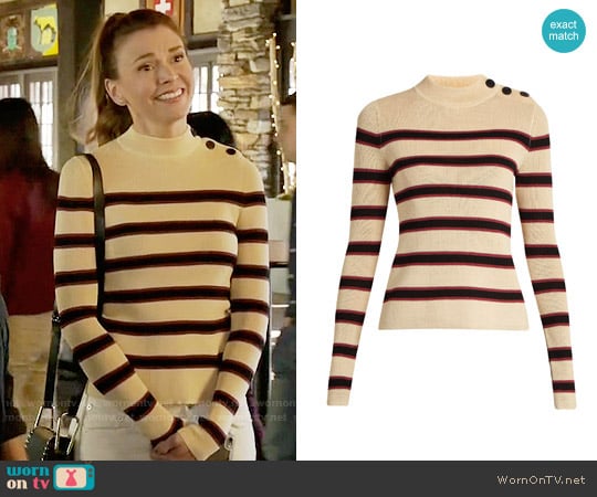 Isabel Marant Devona Sweater worn by Liza Miller (Sutton Foster) on Younger