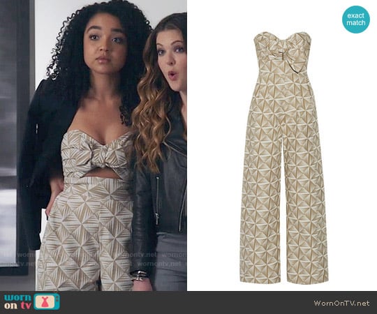 Johanna Ortiz Javari Jumpsuit worn by Kat Edison (Aisha Dee) on The Bold Type