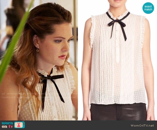 Joie Toledo Top worn by Sutton (Meghann Fahy) on The Bold Type