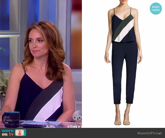 Frida Combo Jumpsuit by Parker worn by Jedediah Bila on The View