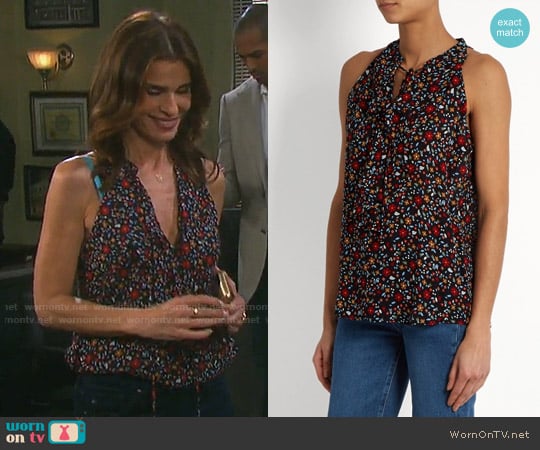 ALC Steele Top worn by Hope Williams (Kristian Alfonso) on Days of our Lives