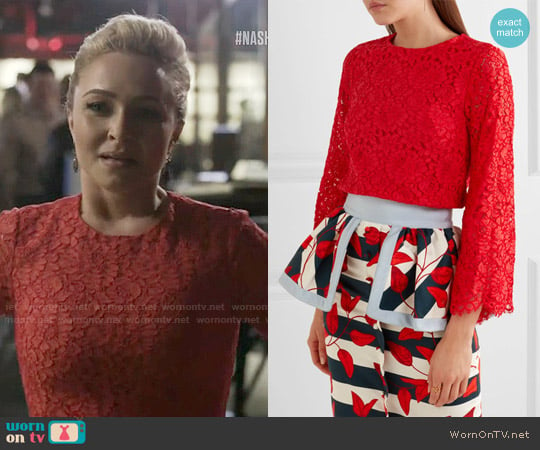 Alice + Olivia Pasha Top worn by Juliette Barnes (Hayden Panettiere) on Nashville