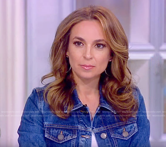 Jedediah's denim jacket on The View