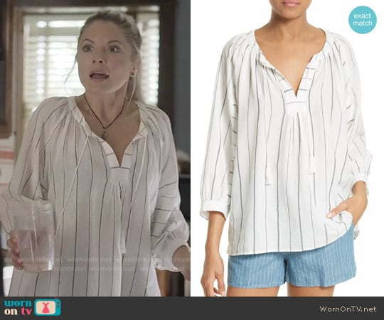 Joie Toluca Top worn by Jessie Caine (Kaitlin Doubleday) on Nashville