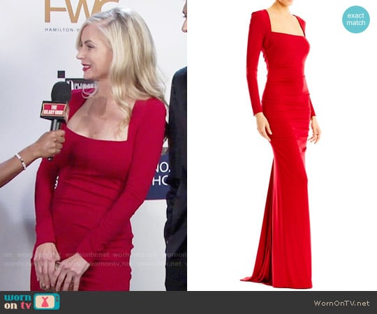 Nicole Miller Felicity Gown worn by Ashley Abbott (Eileen Davidson) on The Young and the Restless