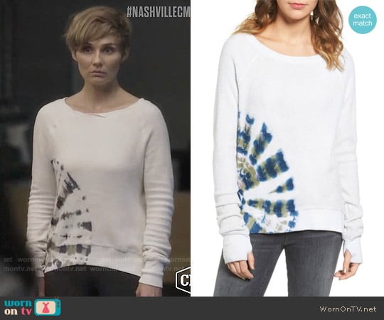 Pam & Gela Inside Out Sweatshirt worn by Scarlett O'Connor (Clare Bowen) on Nashville