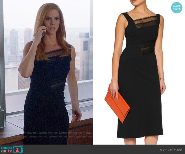 Roland Mouret Clairvale Dress worn by Donna Paulsen (Sarah Rafferty) on Suits