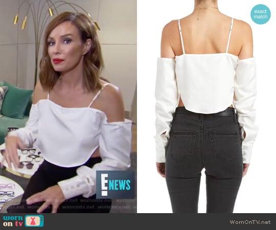 Ketuta Top by Are You Am I worn by Catt Sadler on E! News