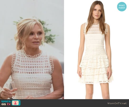 Meet Me at Midnight Mini Dress by Free People worn by Tamra Judge on The Real Housewives of Orange County