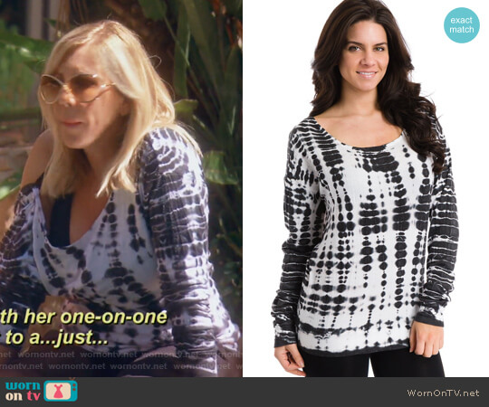 Slouch Back Sweatshirt by Hard Tail worn by Vicki Gunvalson on The Real Housewives of Orange County