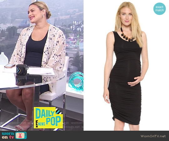 Shirred Tank Dress by Ingrid & Isabel worn by Carissa Loethen Culiner on E! News