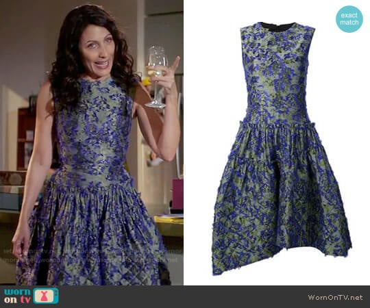 Jourden Quilted Dress worn by Abby McCarthy (Lisa Edelstein) on Girlfriends Guide to Divorce