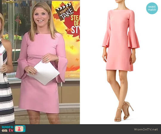 Pina Iva Dress by La Petite Robe di Chiara Boni worn by Jenna Bush Hager on Today