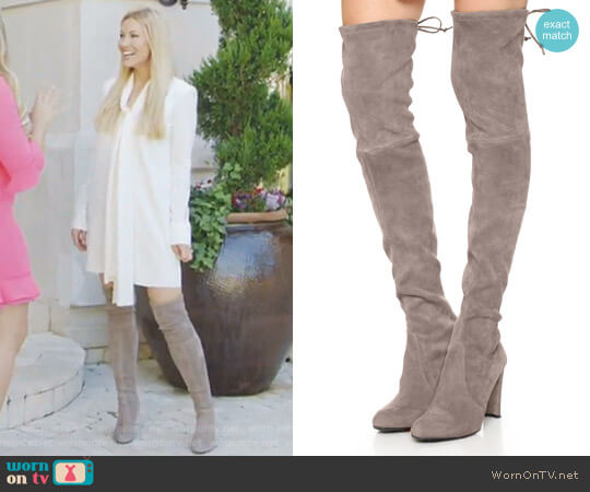 'Highland' Over the Knee Boot by Stuart Weitzman worn by Stephanie Hollman on The Real Housewives of Dallas