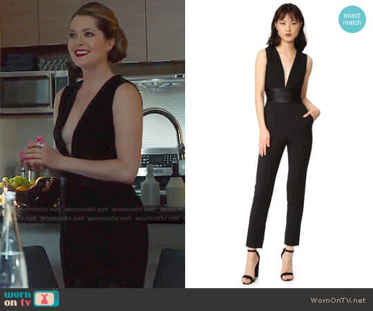 ALC Beni Jumpsuit worn by Sutton (Meghann Fahy) on The Bold Type