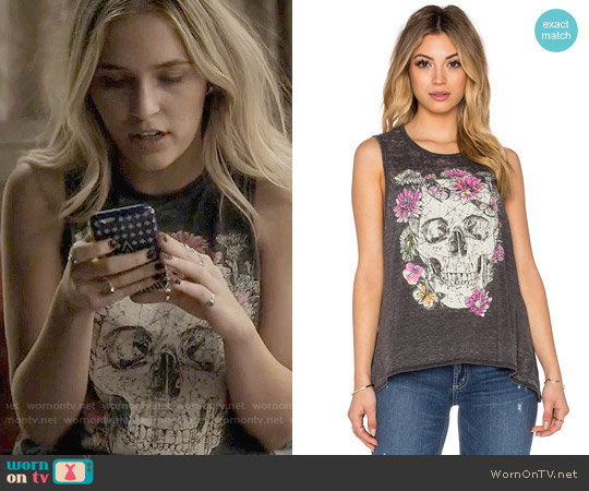 Chaser Garden Skull Tank worn by Maddie Jaymes (Lennon Stella) on Nashville