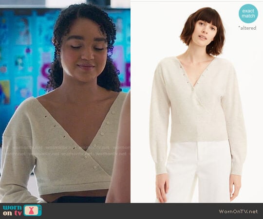 Club Monaco Vindaya Sweater worn by Kat Edison (Aisha Dee) on The Bold Type