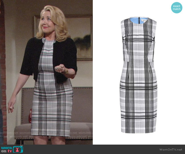 WornOnTV: Nikki’s plaid dress on The Young and the Restless | Melody ...