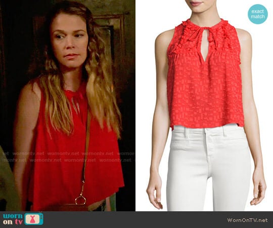 IRO Ragnhild Top worn by Liza Miller (Sutton Foster) on Younger