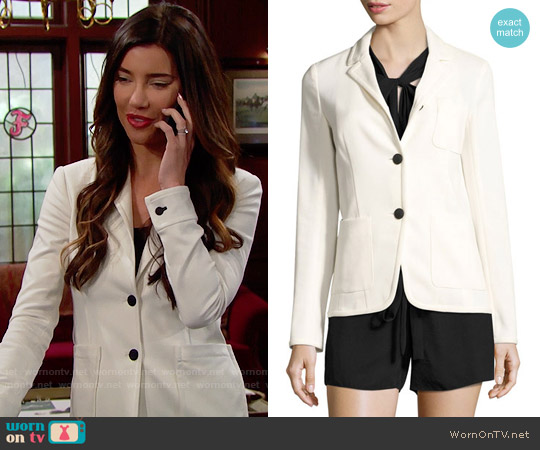 Rag & Bone Regrave Jacket worn by Steffy Forrester (Jacqueline MacInnes Wood) on The Bold and the Beautiful