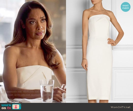 Roland Mouret Electra Dress worn by Jessica Pearson (Gina Torres) on Suits