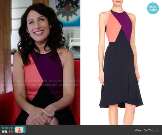 Roland Mouret Kenard Dress worn by Abby McCarthy (Lisa Edelstein) on Girlfriends Guide to Divorce