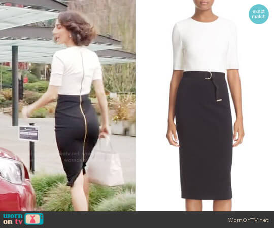 Ted Baker Wandee Dress worn by Delia (Necar Zadegan) on Girlfriends Guide to Divorce