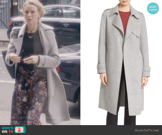 Oaklane DF New Divid Wool & Cashmere Trench Coat by Theory worn by Jean Holloway (Naomi Watts ) on Gypsy