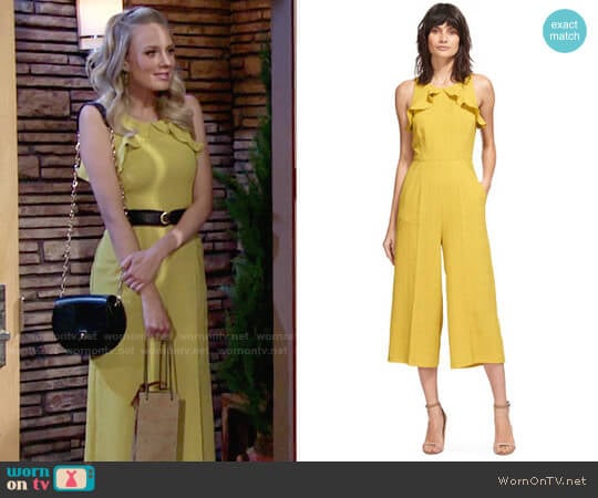 Whistles Mae Jumpsuit worn by Abby Newman (Melissa Ordway) on The Young and the Restless