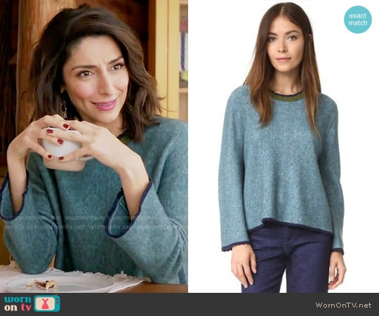 3.1 Phillip Lim Long Sleeve Crew Neck Sweater worn by Delia (Necar Zadegan) on Girlfriends Guide to Divorce