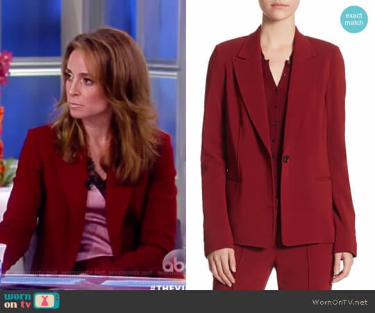 Lapel Collar Blazer by A.L.C. worn by Jedediah Bila on The View