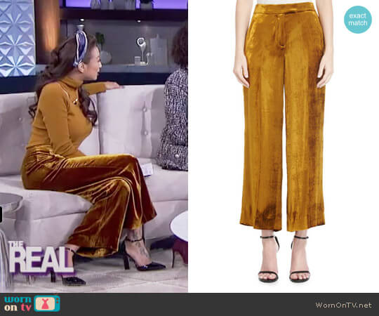 'Robbie' Pants by A.L.C. worn by Jeannie Mai on The Real