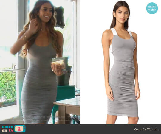 Crossbar Dress by Bailey 44 worn by Lydia McLaughlin on The Real Housewives of Orange County