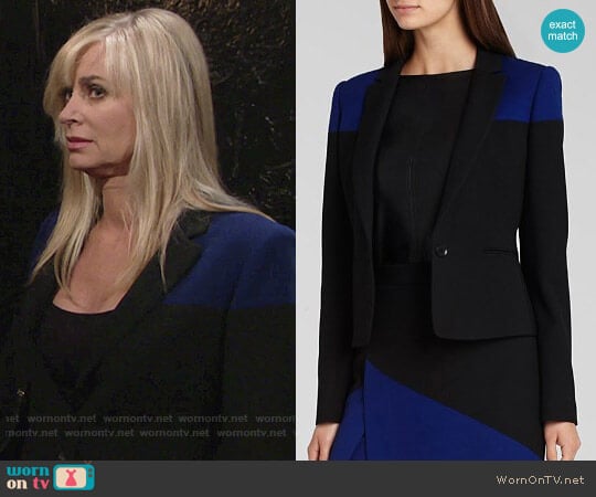 Bcbgmaxazria Oscar Blazer worn by Ashley Abbott (Eileen Davidson) on The Young and the Restless