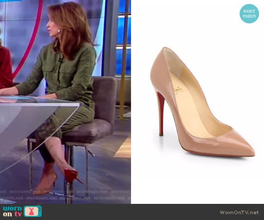 'So Kate' Pointy Toe Pump by Christian Louboutin worn by Jedediah Bila on The View