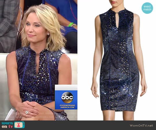 'Arabella' Dress by Elie Tahari worn by Amy Robach on Good Morning America