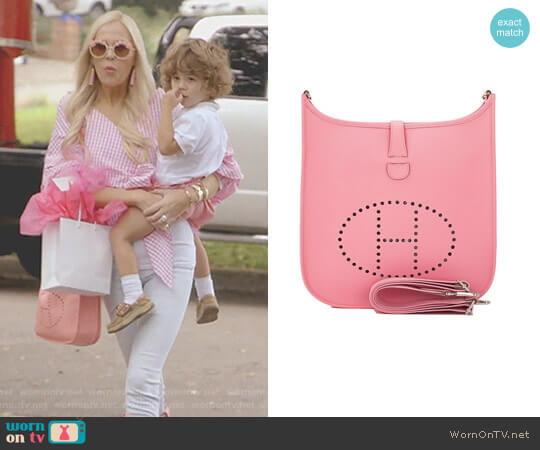 Epsom III PM by Hermès worn by Kameron Westcott on The Real Housewives of Dallas