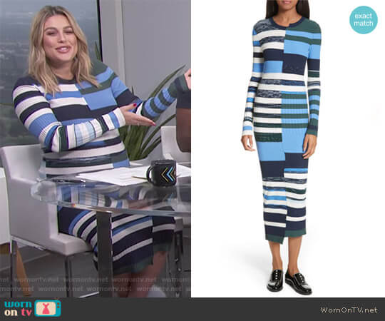 Space Dye Maxi Dress by Opening Ceremony worn by Carissa Loethen Culiner on E! News