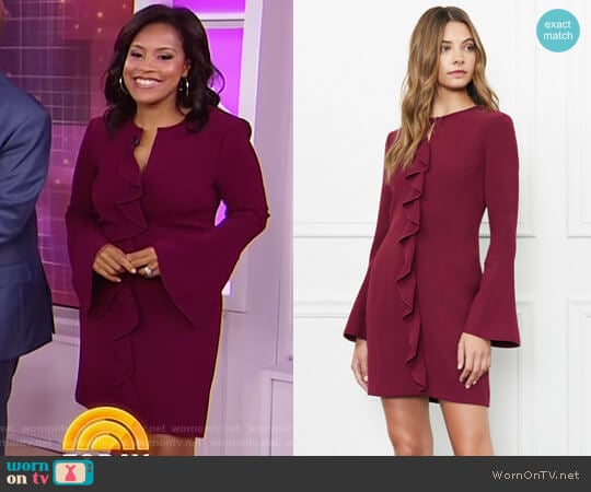 'Monner' Dress by Rachel Zoe worn by Sheinelle Jones on Today